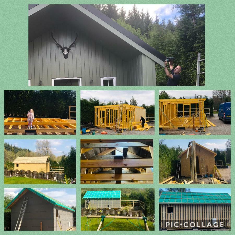 Antler Cabin At Woodlea Spean Bridge Exterior photo